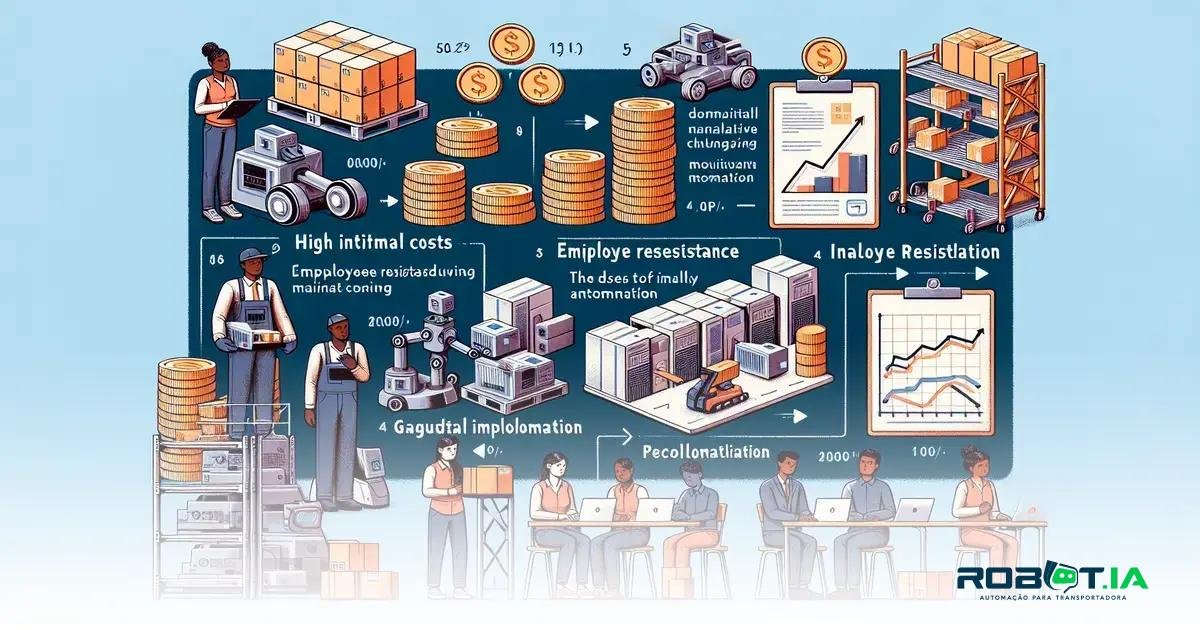 Desafios na automação de armazéns e como superá-los