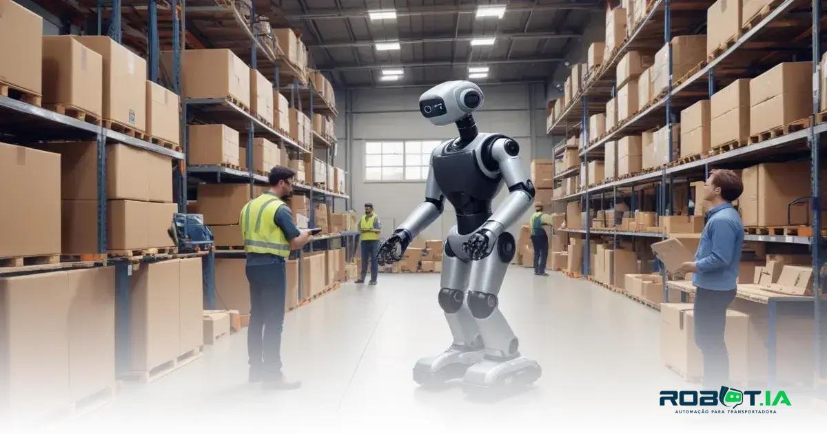 O que são cobots na logística?