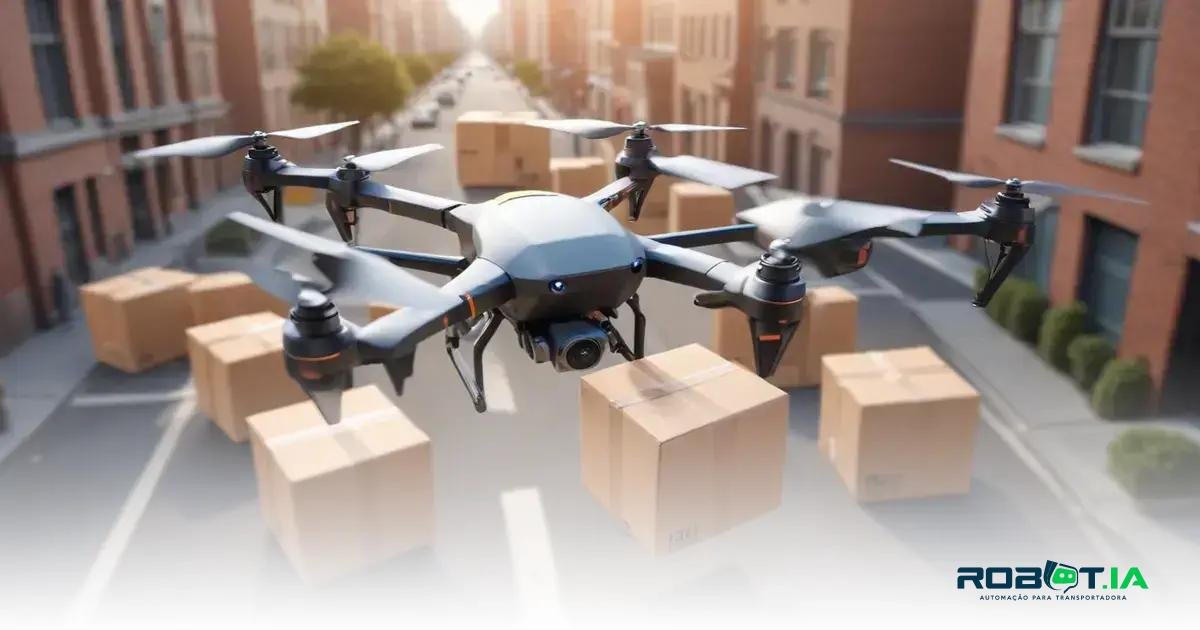 Benefícios do uso de drones na entrega