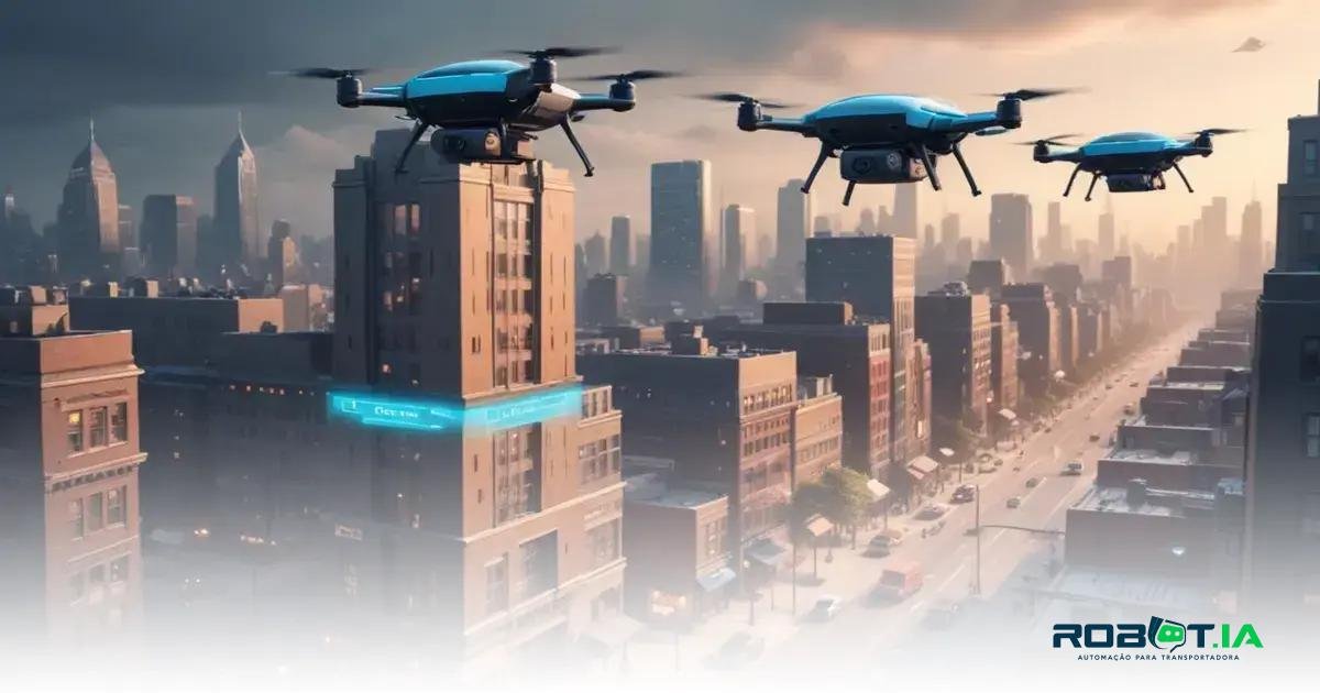 Futuro do last mile delivery com drones