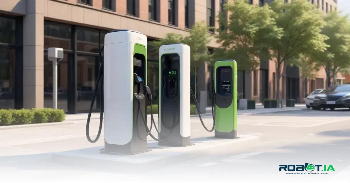 Infraestrutura de carregamento para veículos elétricos de carga