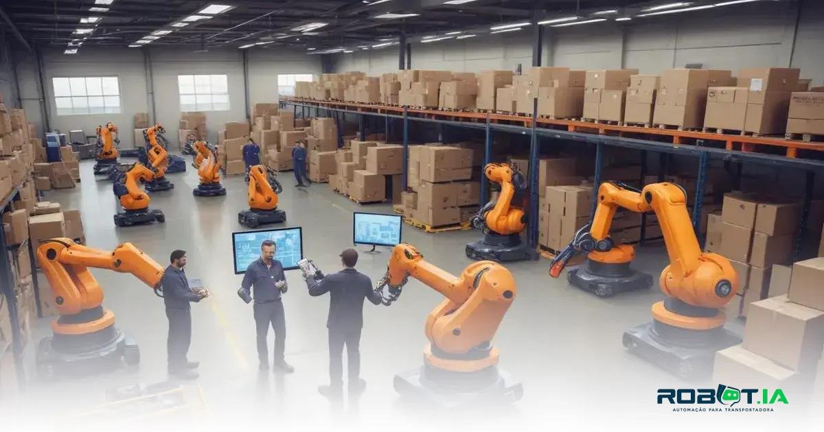 Desafios na implementação de robôs
