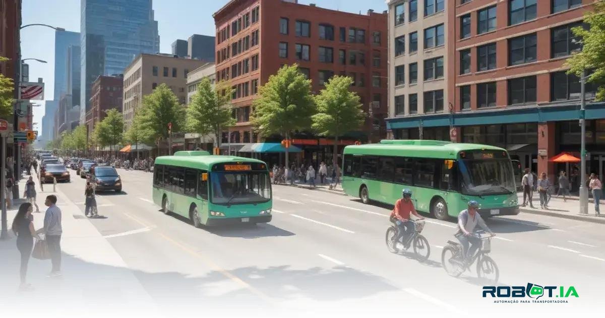 Mudanças nas opções de transporte urbano