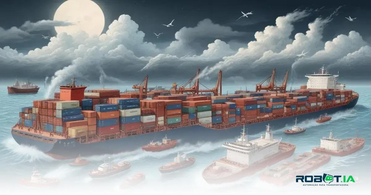 Impacto das mudanças climáticas nas operações de transporte