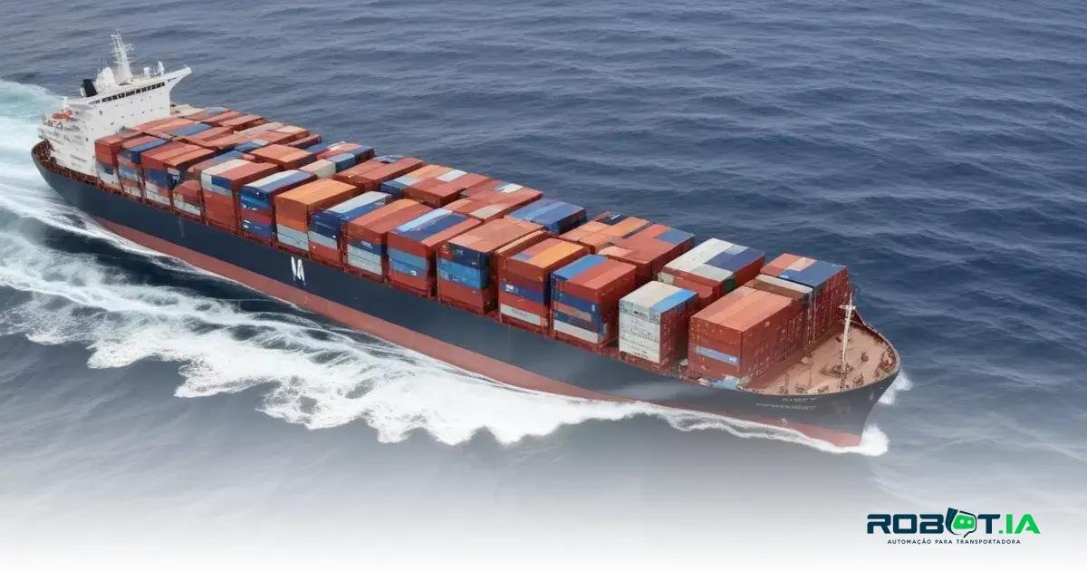 Impacto de taxas de carbono no transporte internacional