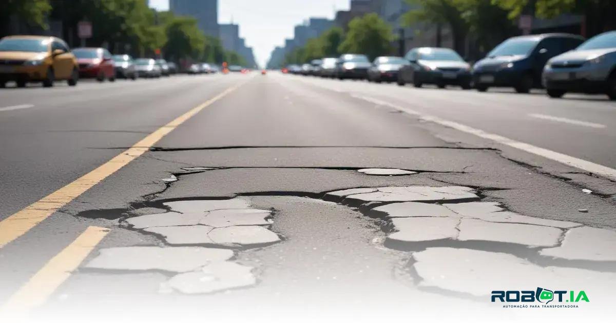 Causas da infraestrutura rodoviária precária