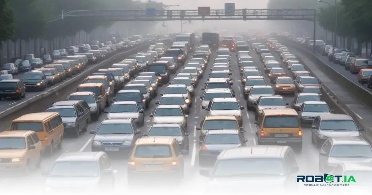 Consequências para o tempo de transporte