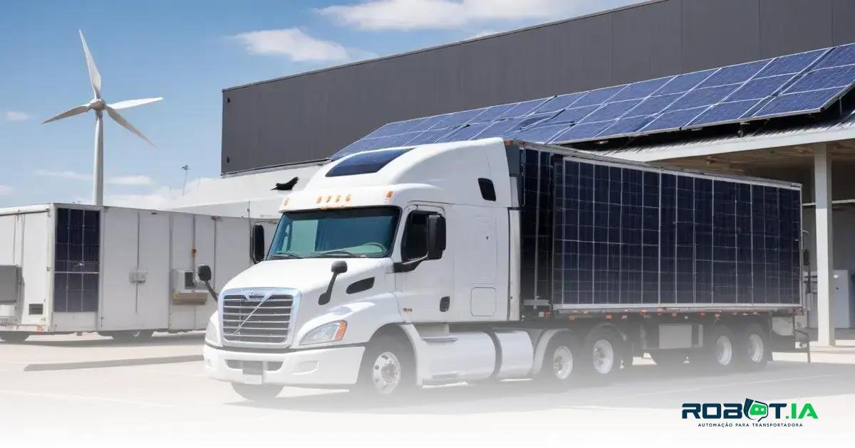Alternativas ao uso do diesel para transportadoras
