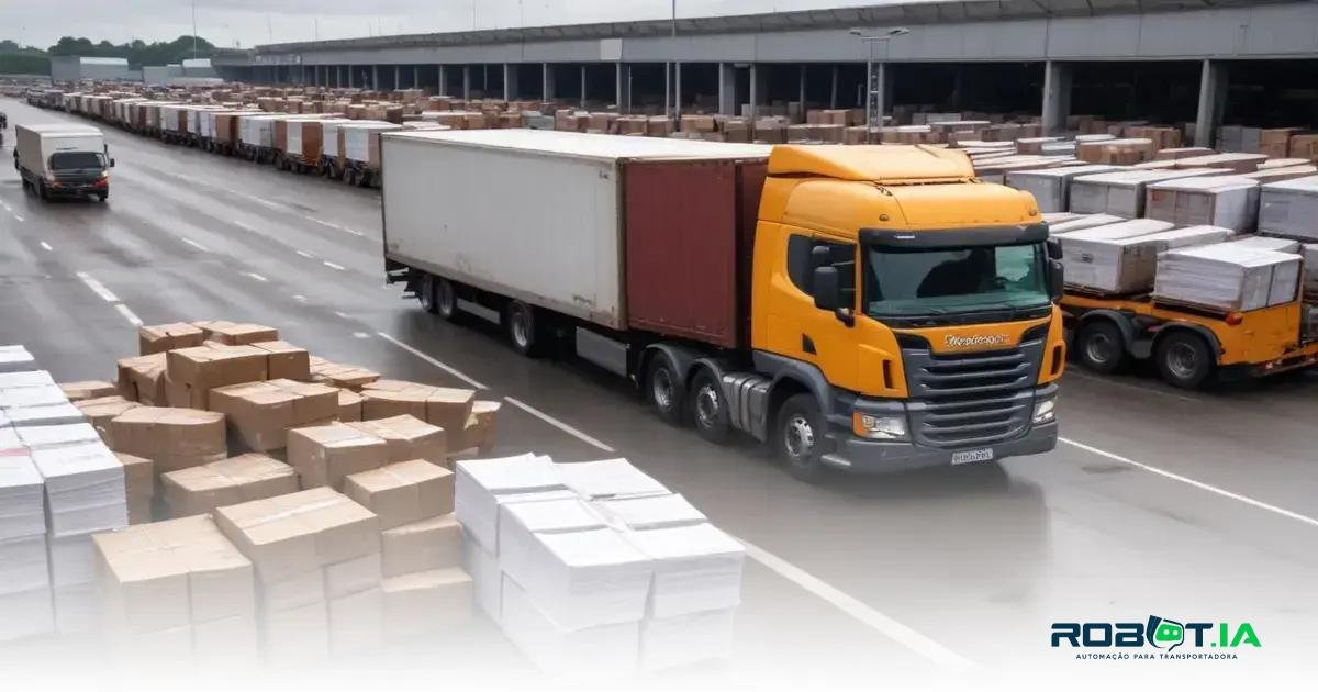 Desafios enfrentados pelas transportadoras