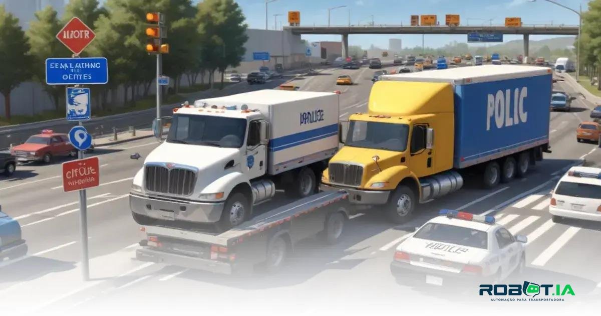 Tipos de multas mais comuns enfrentadas por transportadoras