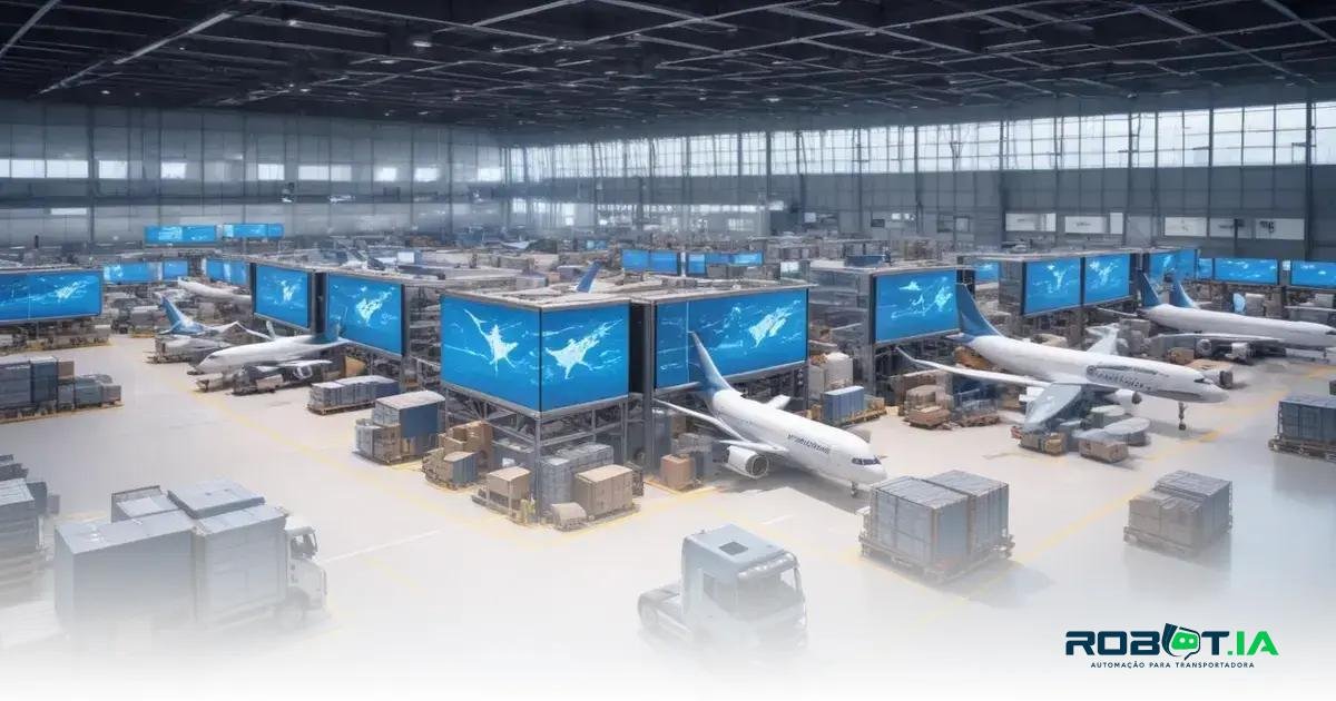 O impacto da digitalização na logística aérea O impacto da digitalização na logística aérea