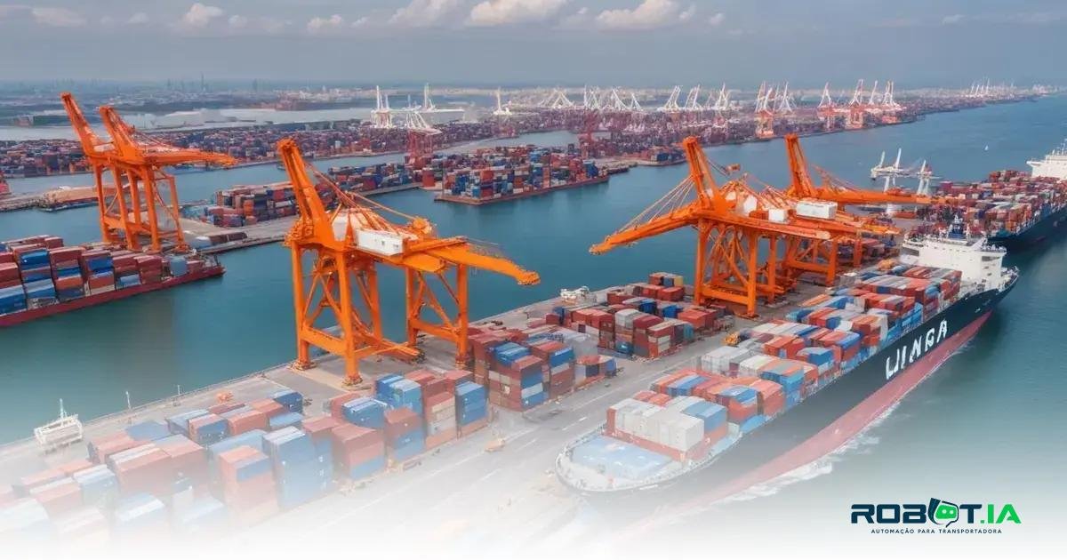 O impacto da automação de portos na logística global