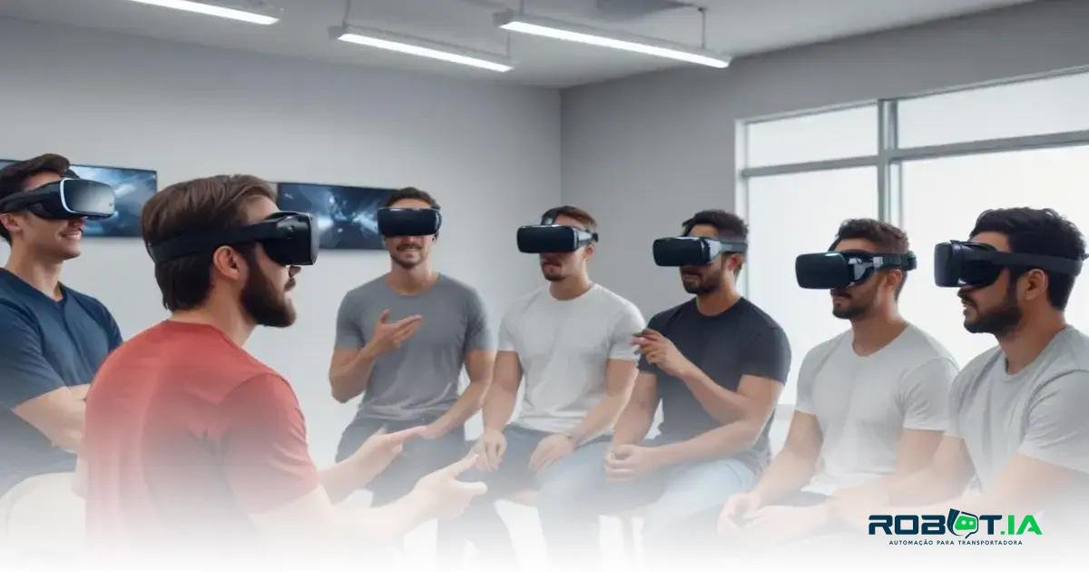 Realidade virtual para treinamento: revolucione sua equipe