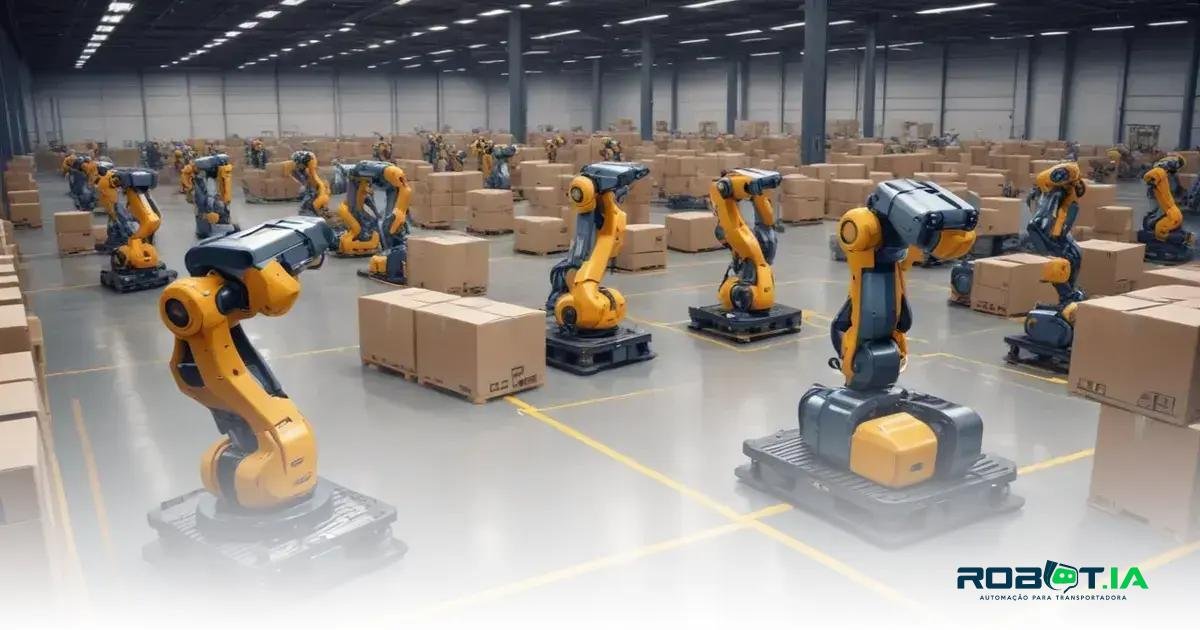 O papel dos robôs na logística moderna