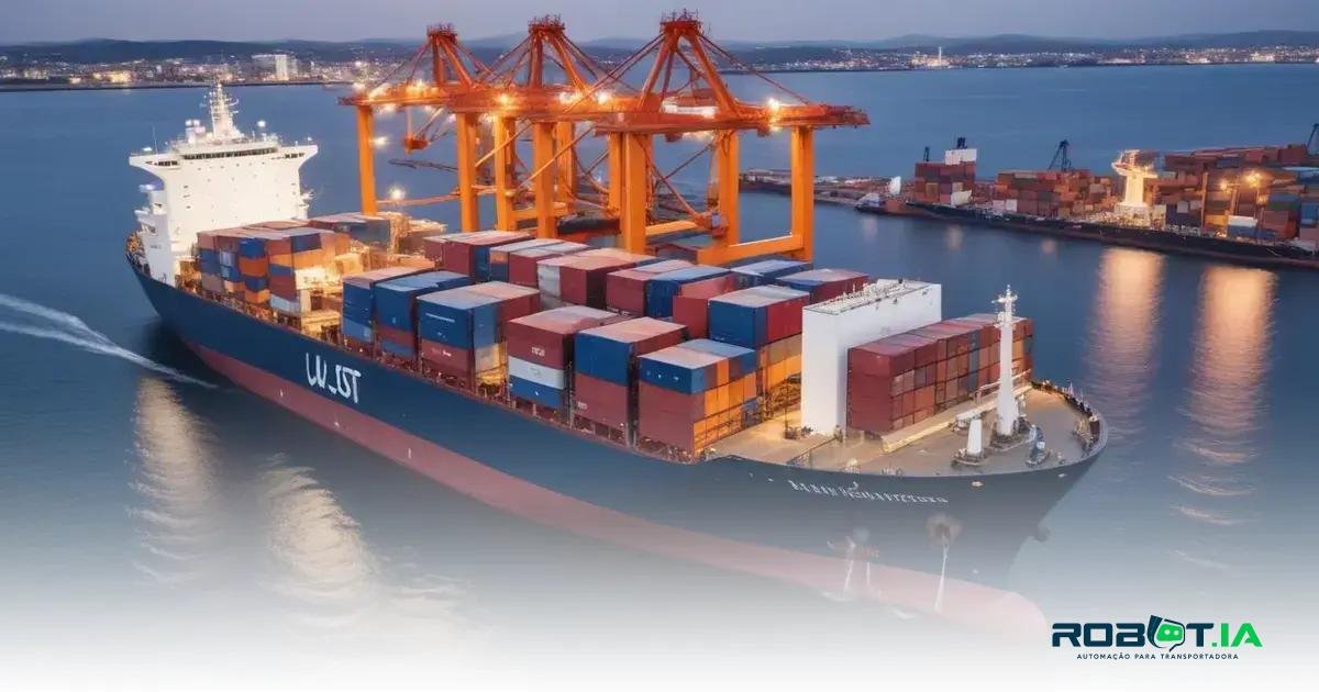 Tendências em logística marítima 4.0 Tendências em logística marítima 4.0