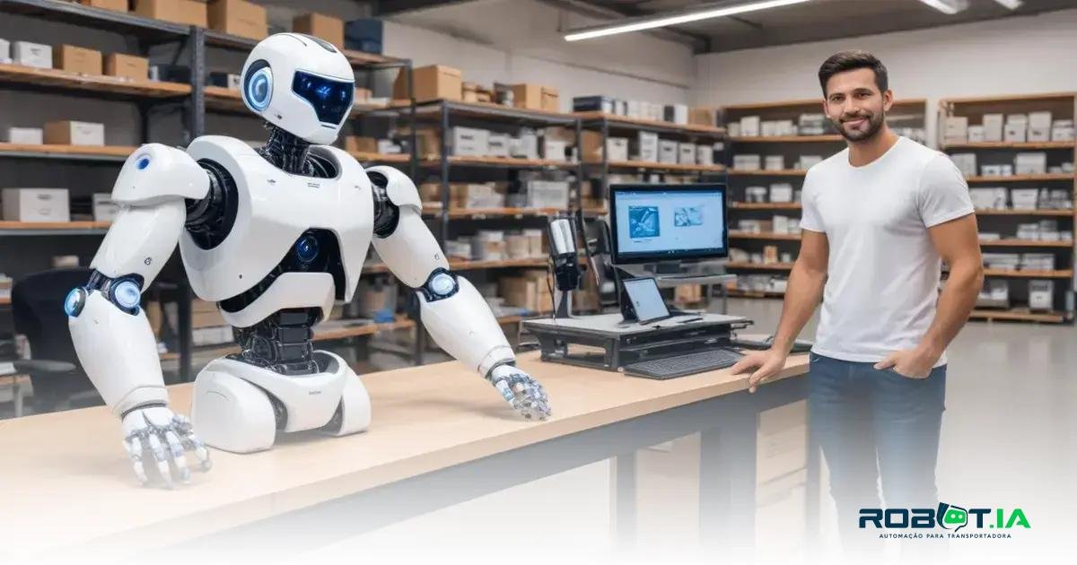 Robôs na logística: como a automação está revolucionando o setor
