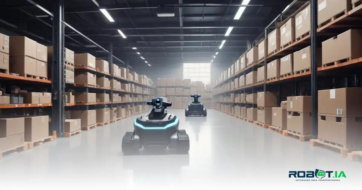 A evolução dos robôs na logística