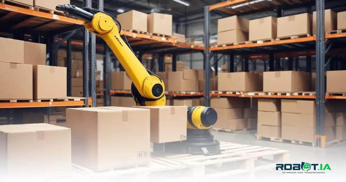 Vantagens da paletização robótica na indústria Vantagens da paletização robótica na indústria