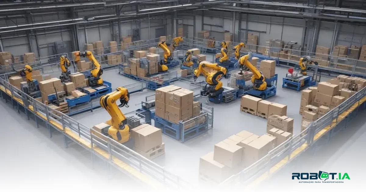 Como implementar sistemas de paletização robótica Como implementar sistemas de paletização robótica