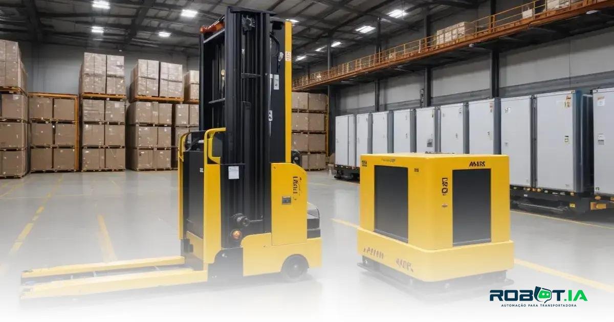 Sistemas de transporte automatizados (AGVs) e suas vantagens