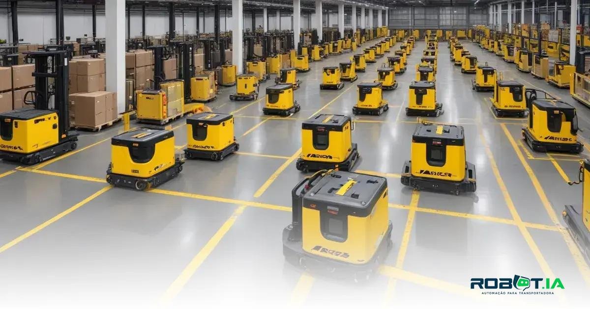 Benefícios econômicos e operacionais dos sistemas AGVs Benefícios econômicos e operacionais dos sistemas AGVs