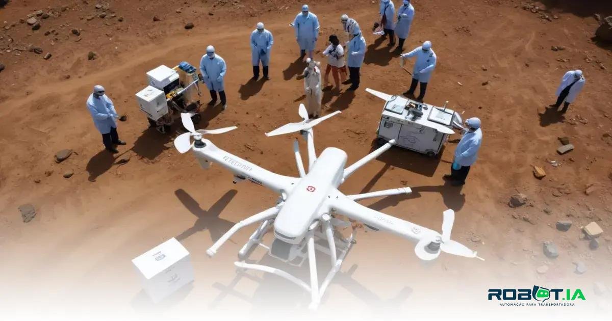 Logística de emergência com drones: soluções ágeis e eficazes