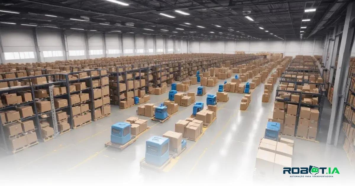 Como a automação transforma a logística