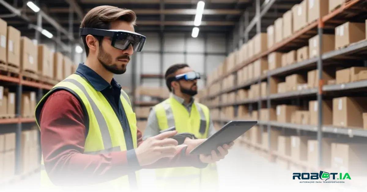 O impacto da realidade aumentada na eficiência logística