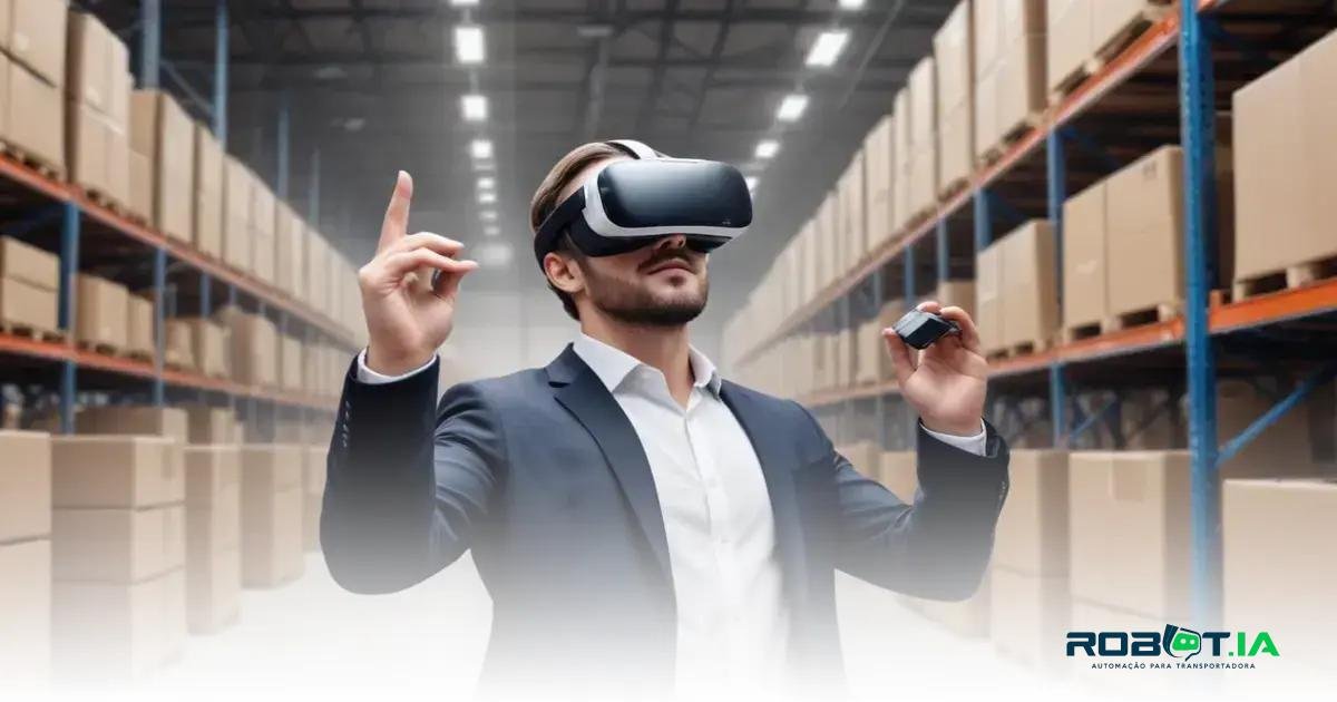 O papel da realidade virtual na modernização da logística O papel da realidade virtual na modernização da logística