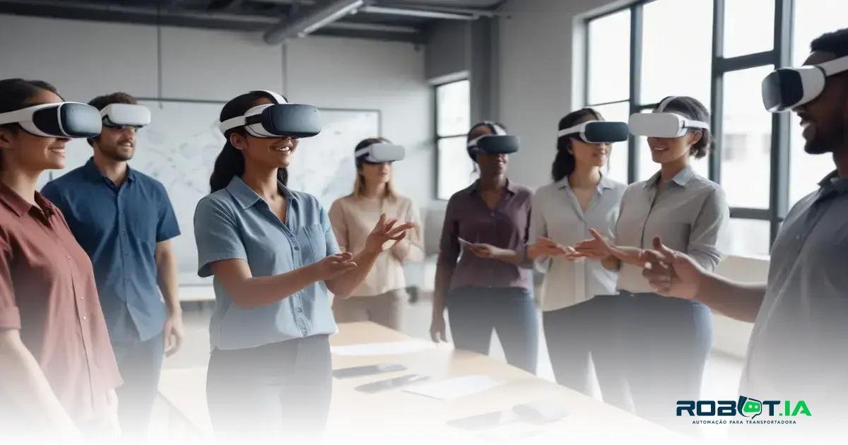 Vantagens do uso de realidade virtual no treinamento de equipes Vantagens do uso de realidade virtual no treinamento de equipes