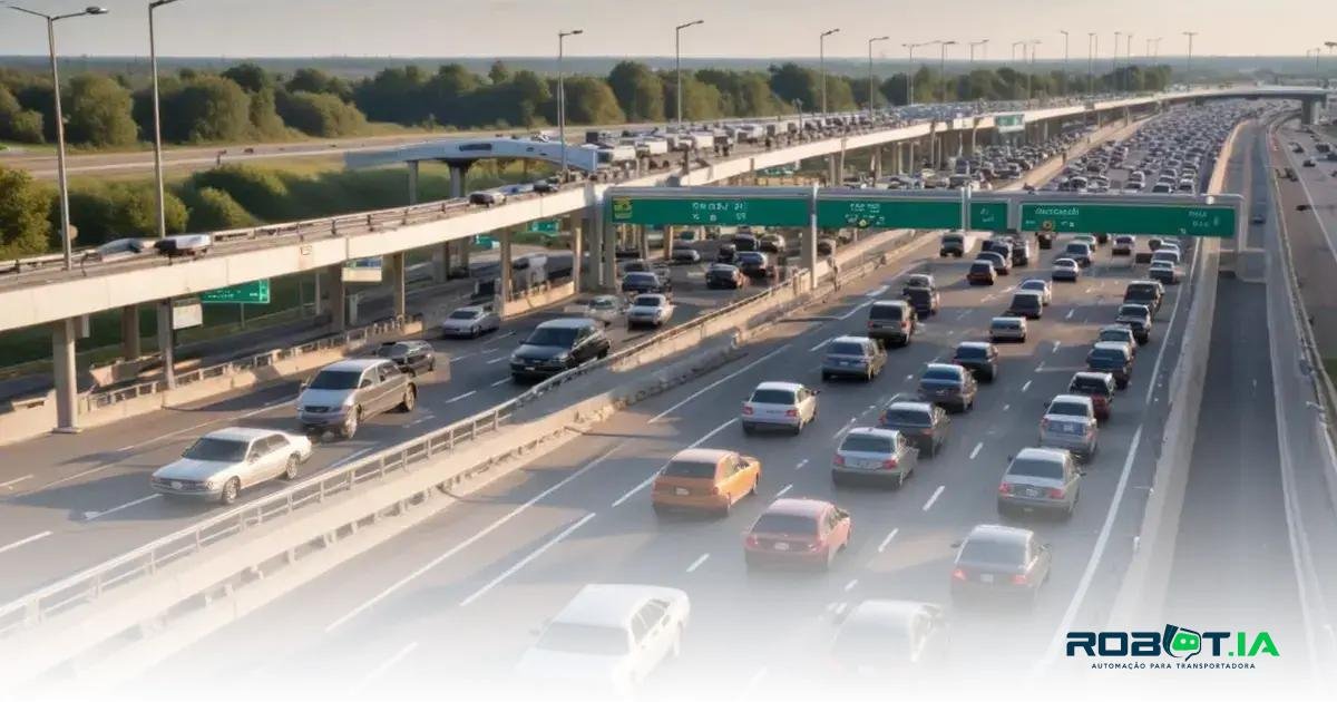 Impacto das taxas de pedágio nas longas distâncias