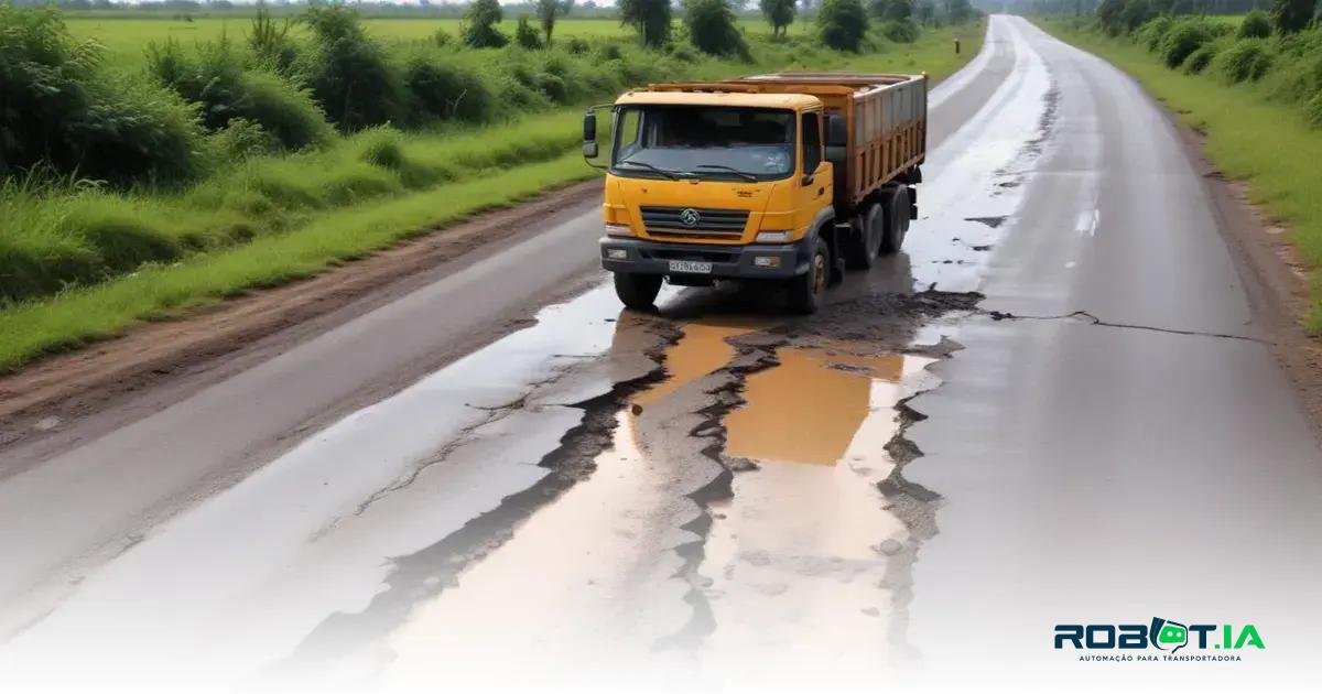 Os impactos da má qualidade das rodovias no transporte