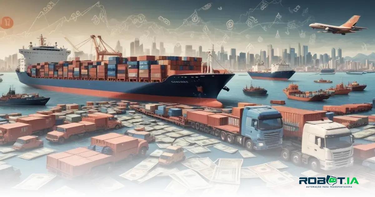 Impacto nos custos das transportadoras no comércio internacional
