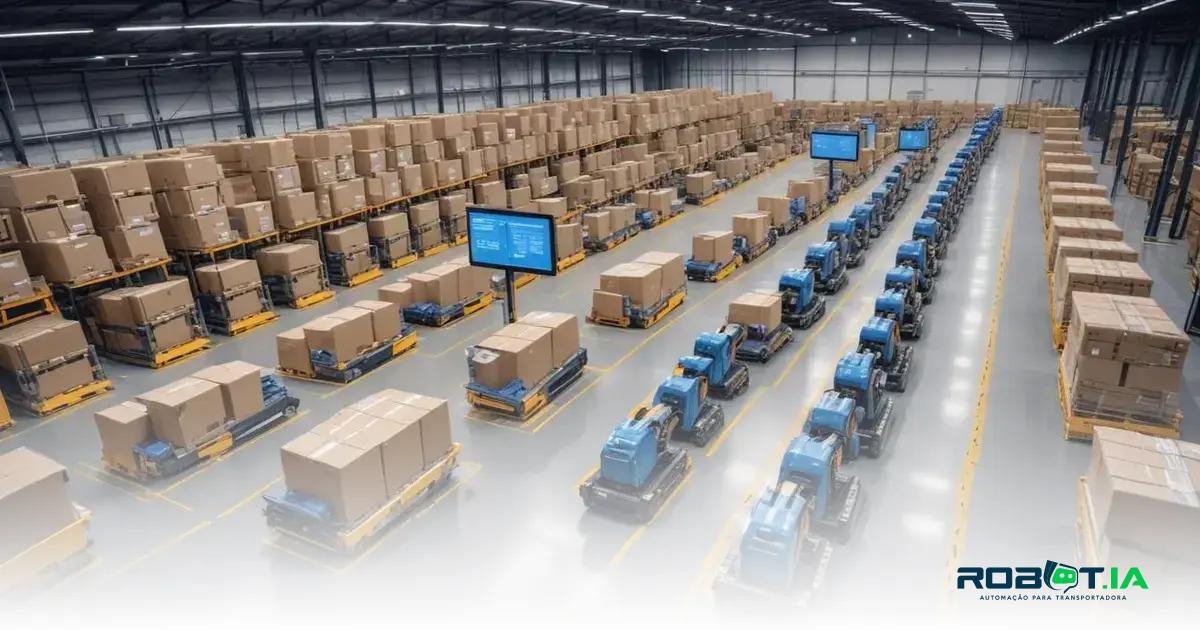 Como a inteligência artificial está melhorando a eficiência logística