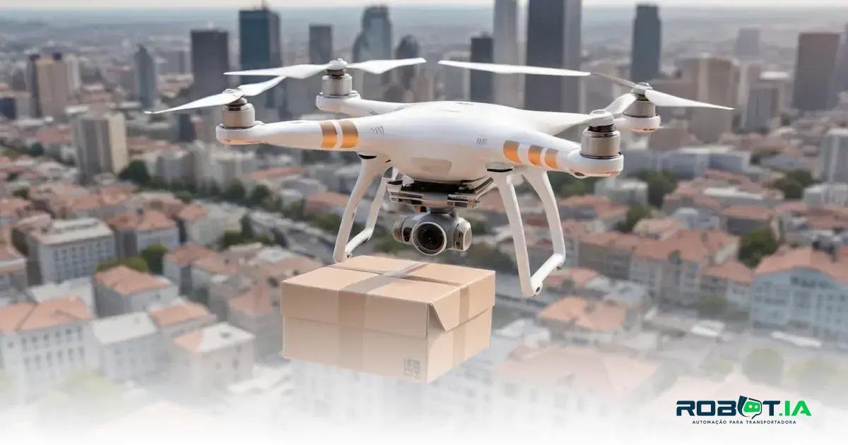 Como os drones estão revolucionando a entrega de produtos