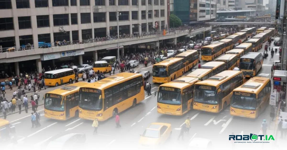 Impacto nos setores de transporte e alimentação