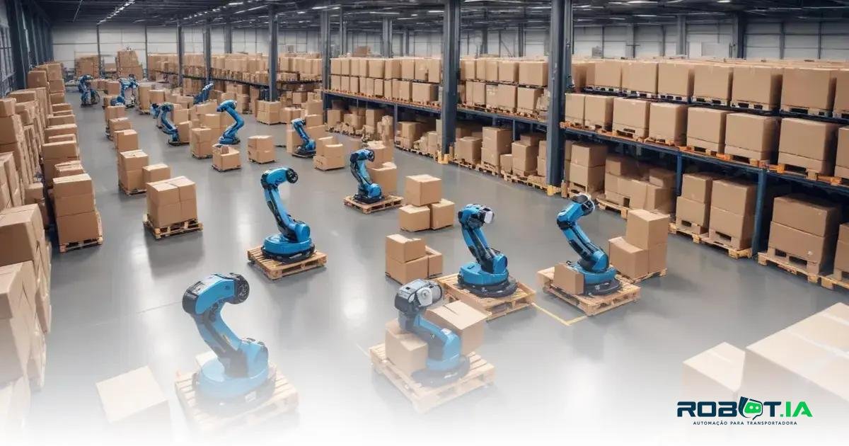 O papel dos robôs colaborativos na logística moderna