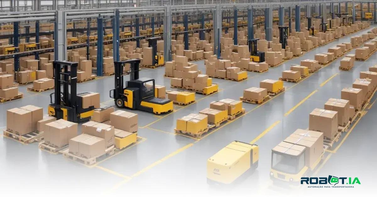 Vantagens da implementação de AGVs na cadeia de suprimentos