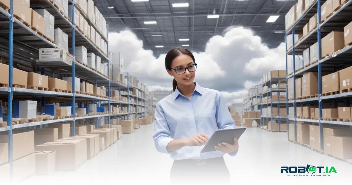 Como a computação em nuvem otimiza a logística