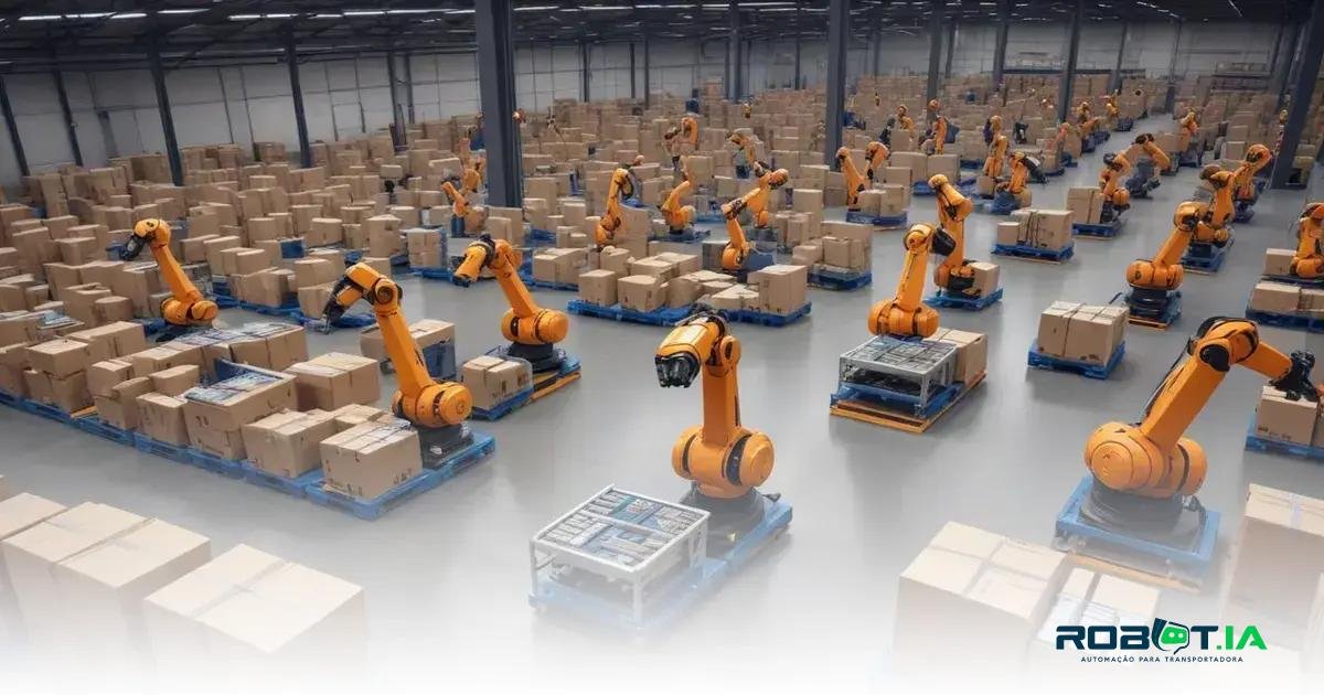 principais benefícios do uso de robôs na separação de pedidos