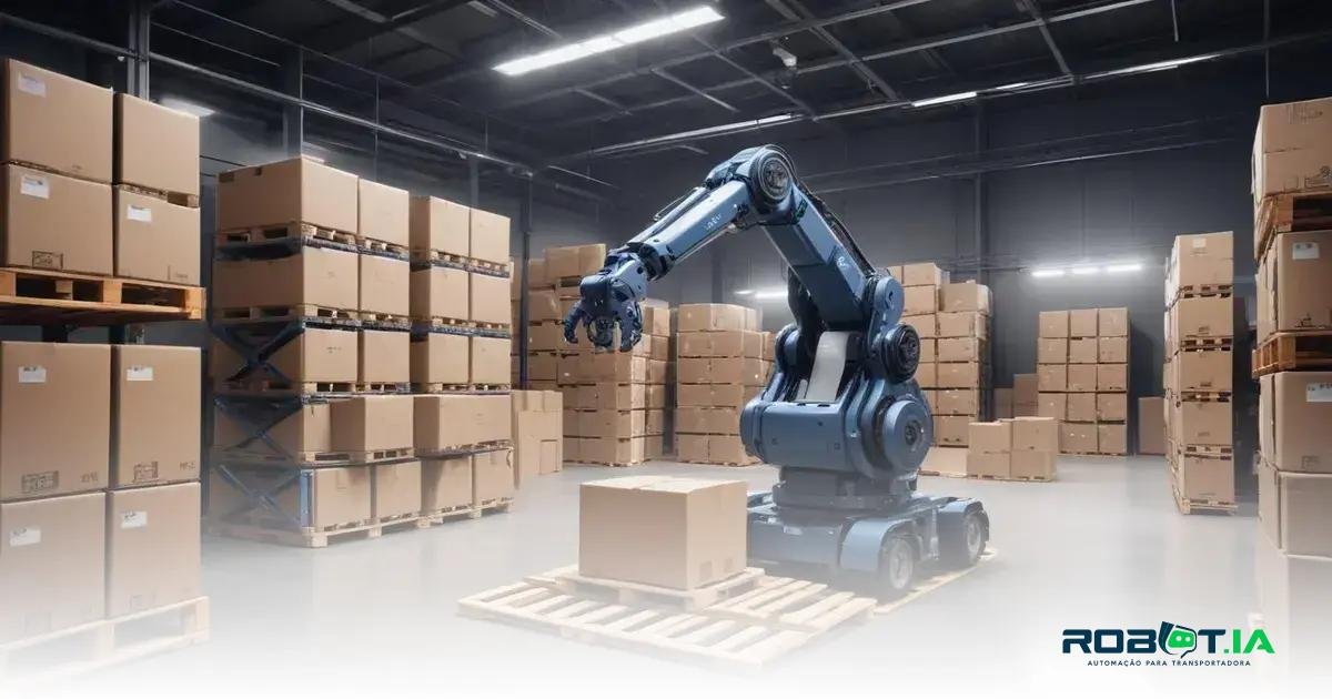 Como funciona a paletização robotizada Como funciona a paletização robotizada