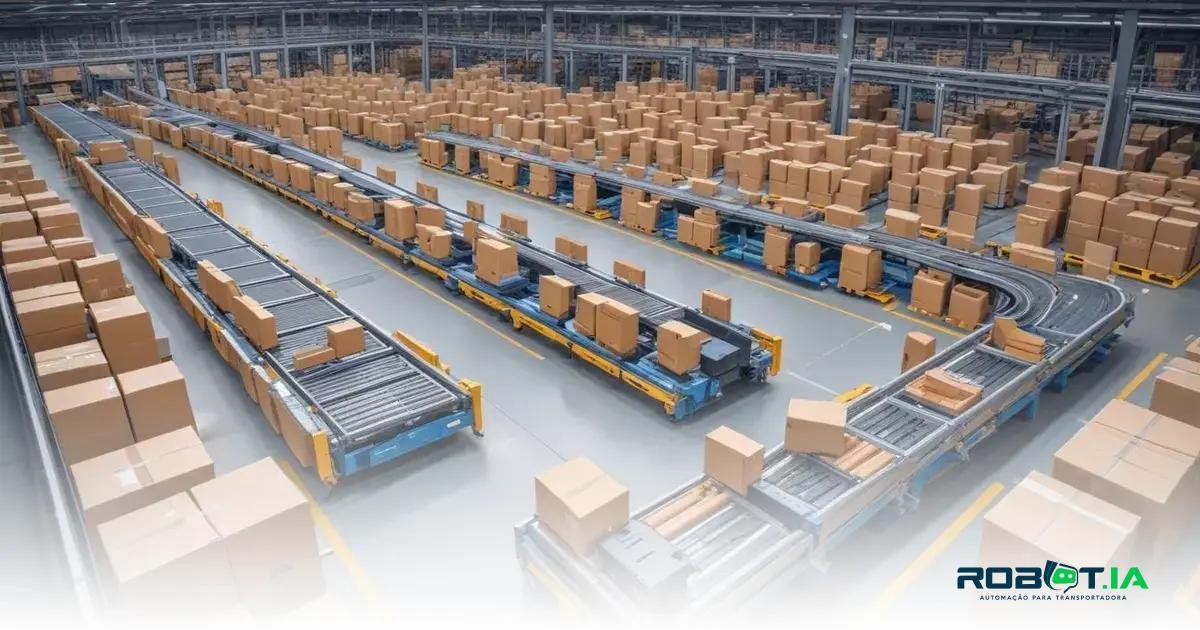 Vantagens da sortação automatizada na logística