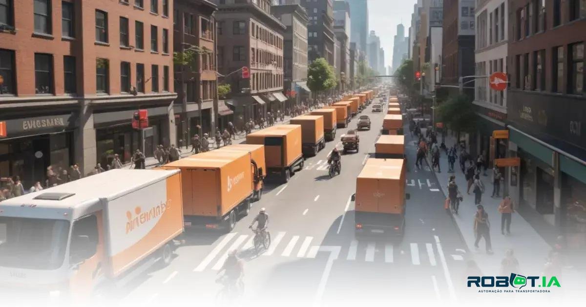 Desafios na logística urbana e soluções tecnológicas Desafios na logística urbana e soluções tecnológicas