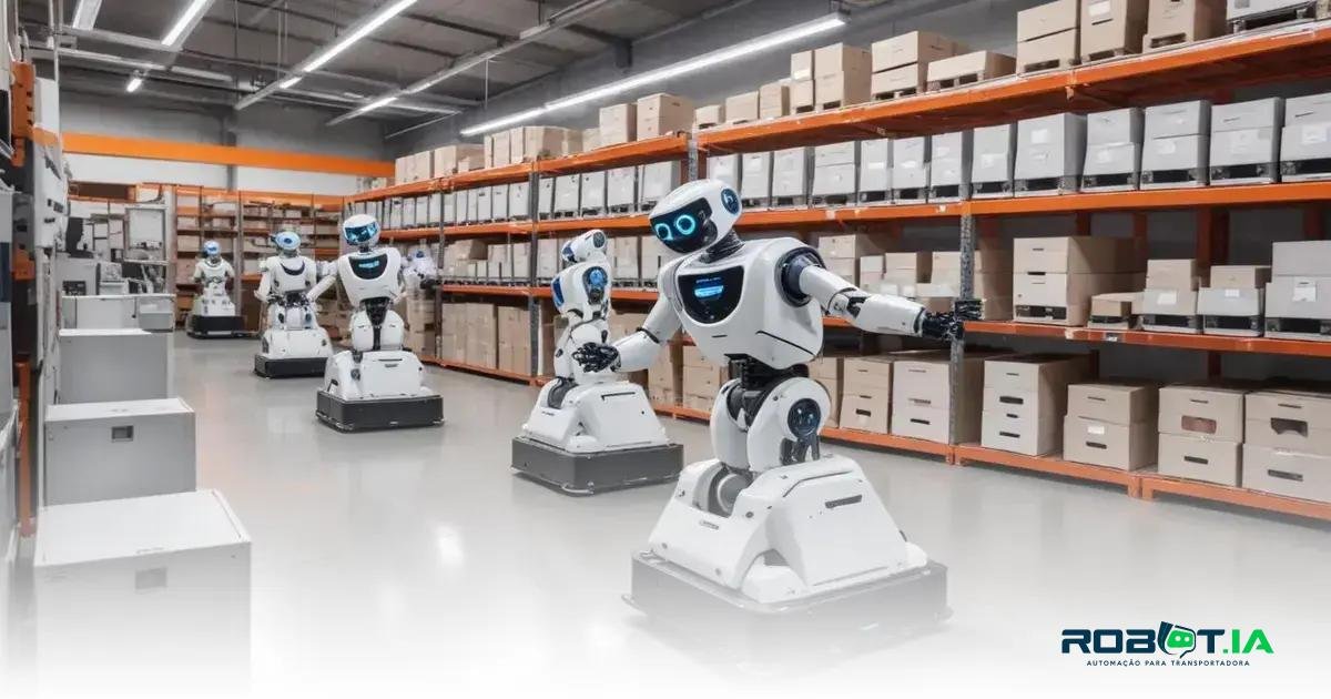 Robotização de armazéns: transformando a logística do futuro