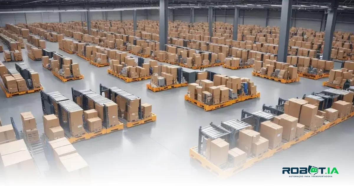 Como implementar a robotização em sua logística
