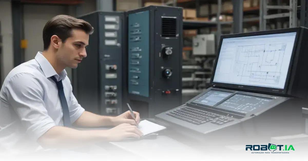 Internet das coisas industrial (IIoT) na logística: inovação em movimento