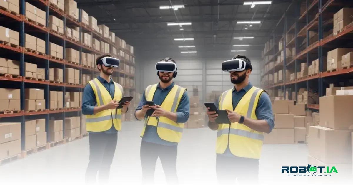 Benefícios da realidade virtual no desenvolvimento de habilidades logísticas Benefícios da realidade virtual no desenvolvimento de habilidades logísticas
