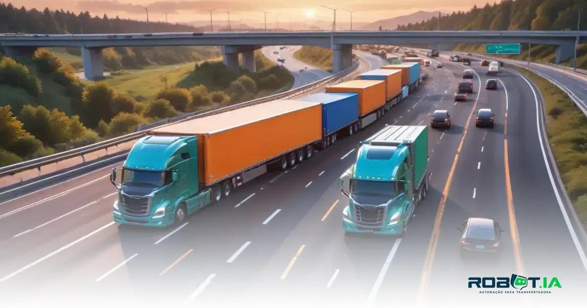 Benefícios da automação no transporte de cargas