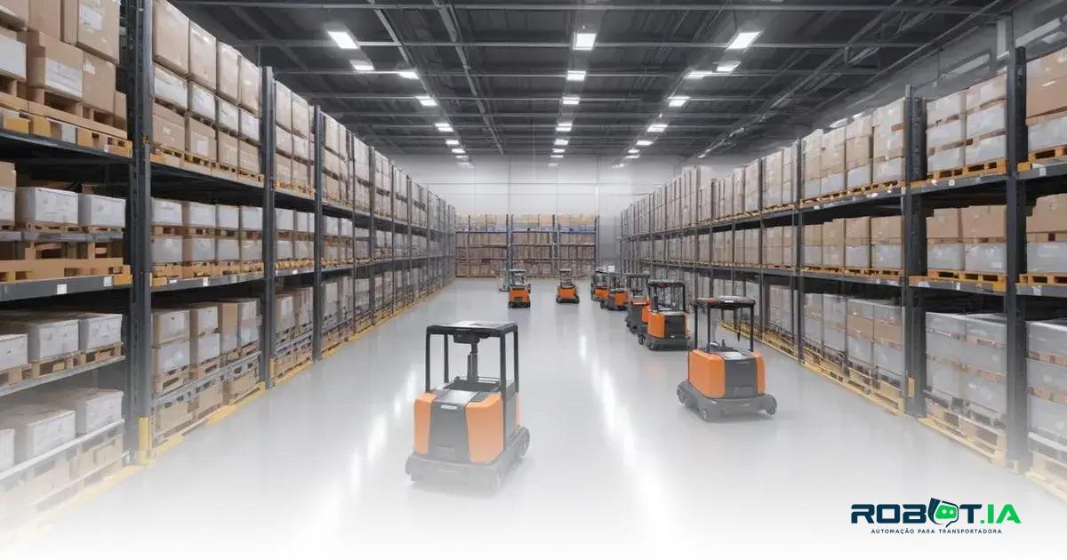 vantagens da automação em armazéns frigoríficos