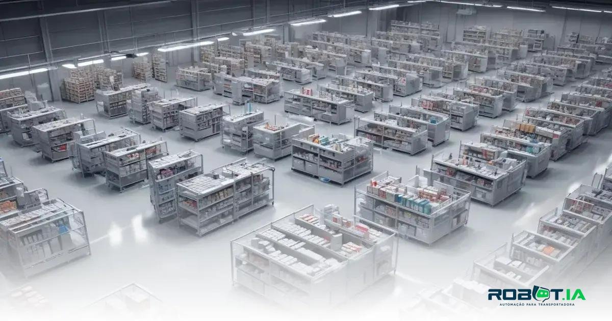 Como a automatização transforma a logística farmacêutica